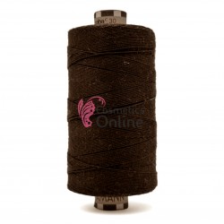 Ata pentru cusut extensii de par 300m, AT005BB Saten Inchis  + 3 Ace metalice curbe